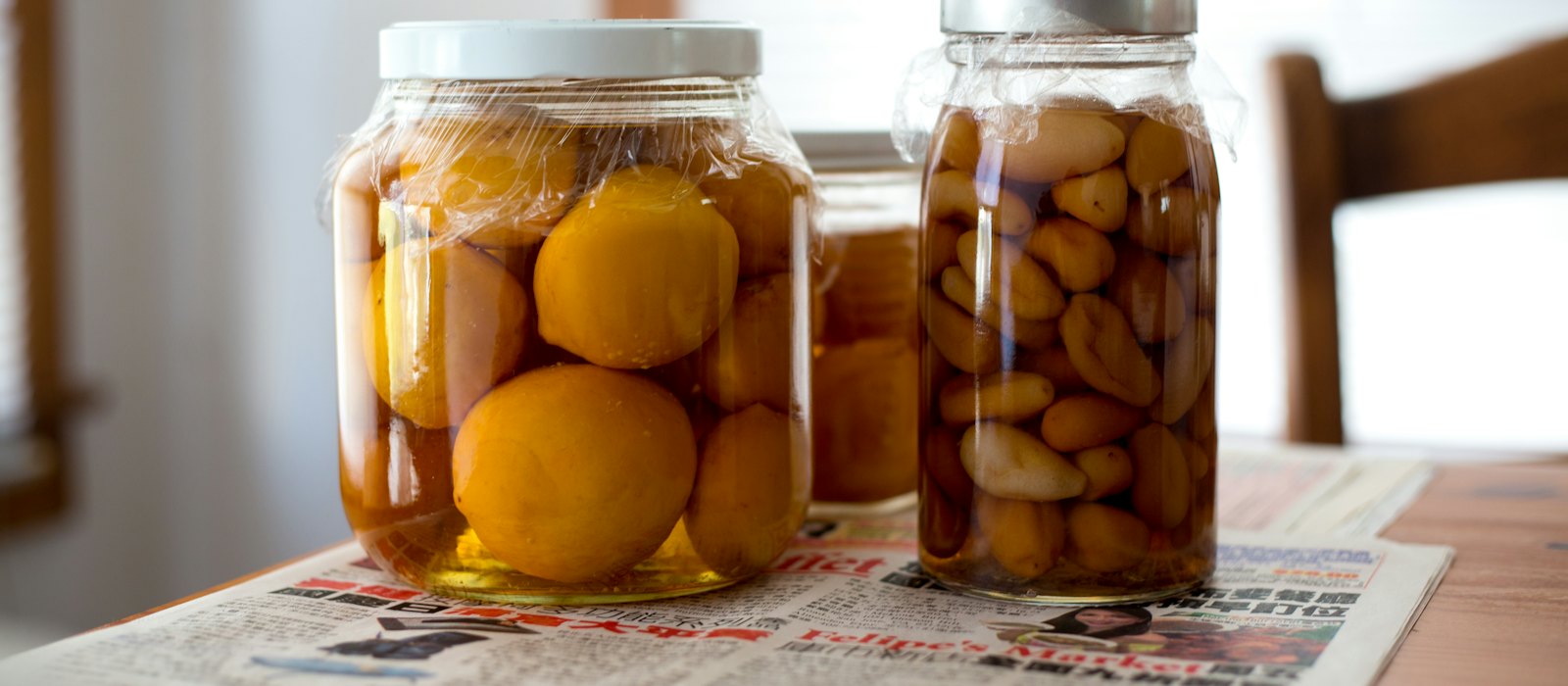 Homemade pickles