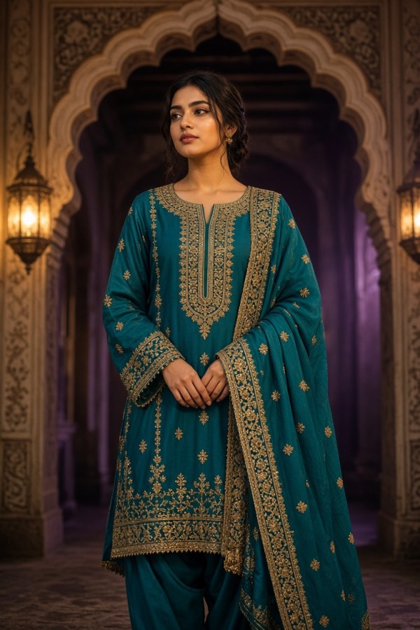 Embroidered Salwar Kameez
