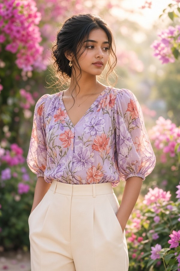 Floral Blouse