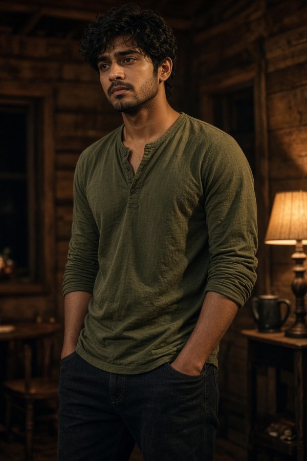 Henley Long Sleeve Tee