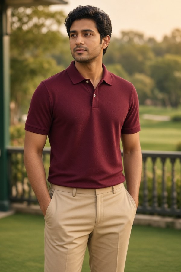 Pique Polo T-Shirt