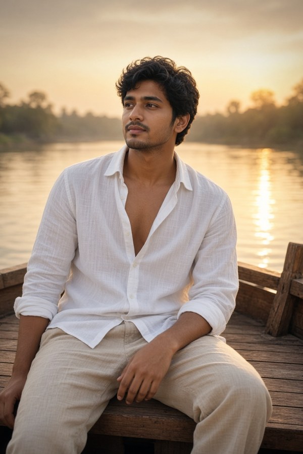 White Linen Shirt