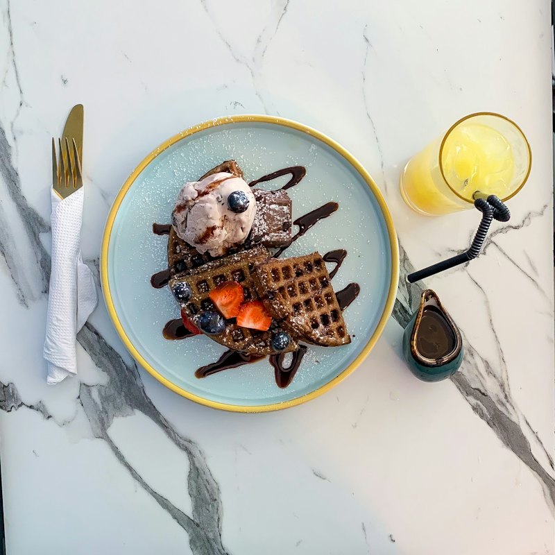 Belgian Chocolate Waffle