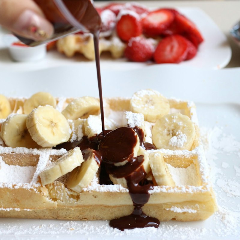 Plain Golden Waffle