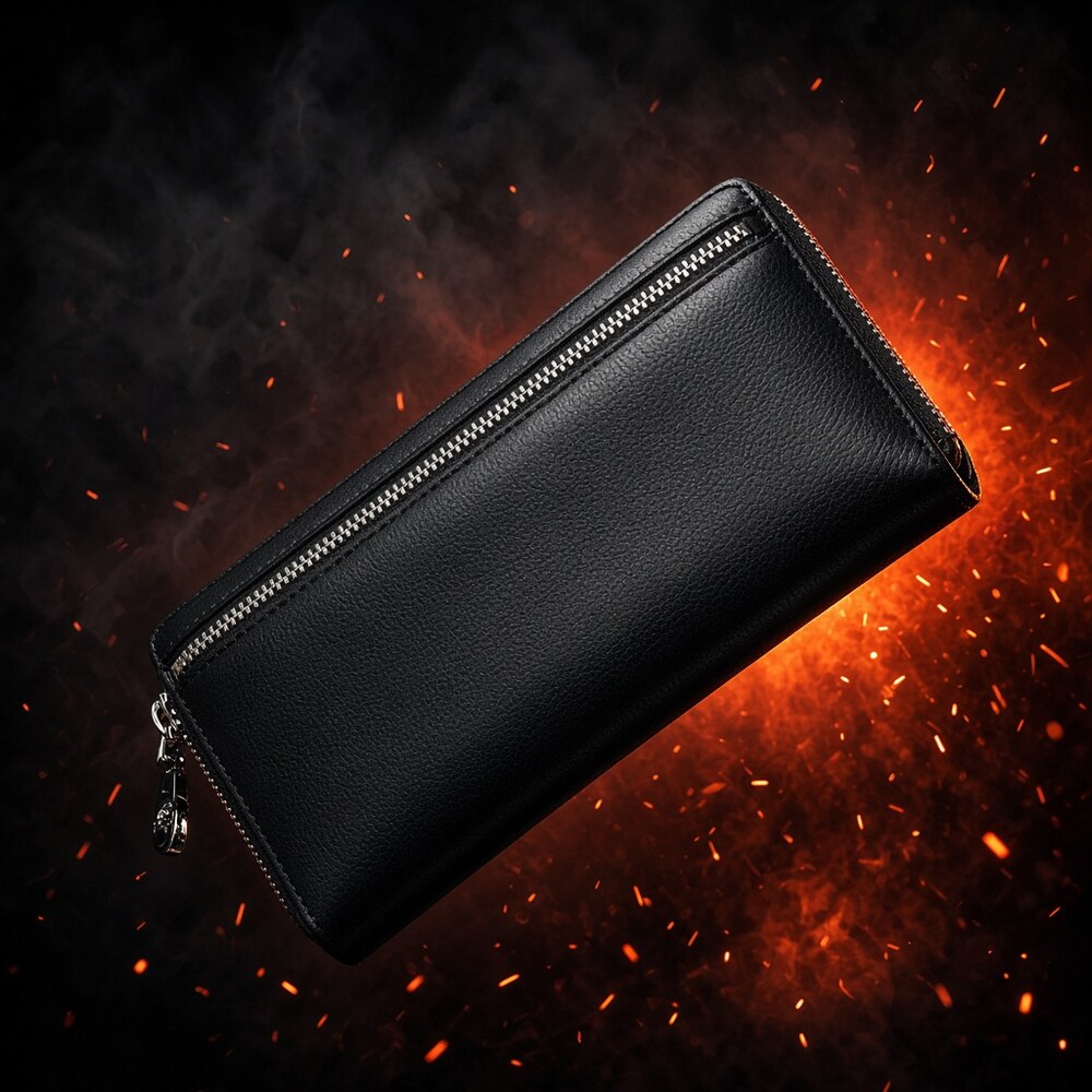 Nova Long Wallet - Black