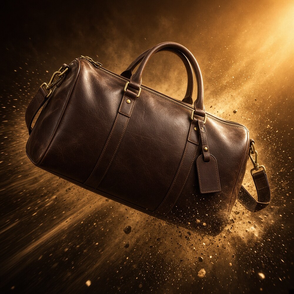 Voyager Weekender Duffel - Chocolate